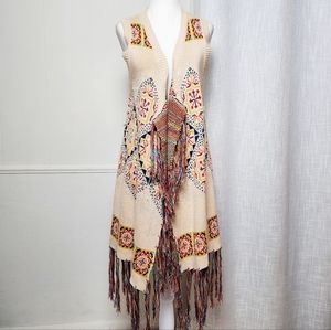 Powder River| Womens| Western| boho Sweater Vest |